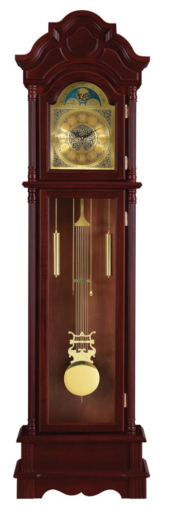 Diggory Brown Red/Clear Grandfather Clock