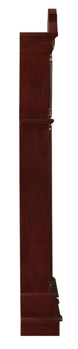 Diggory Brown Red/Clear Grandfather Clock