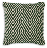 Digover Green/Ivory Pillow by Ashley at Eve Furniture