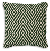 Digover Green/Ivory Pillow (Set of 4) by Ashley at Eve Furniture