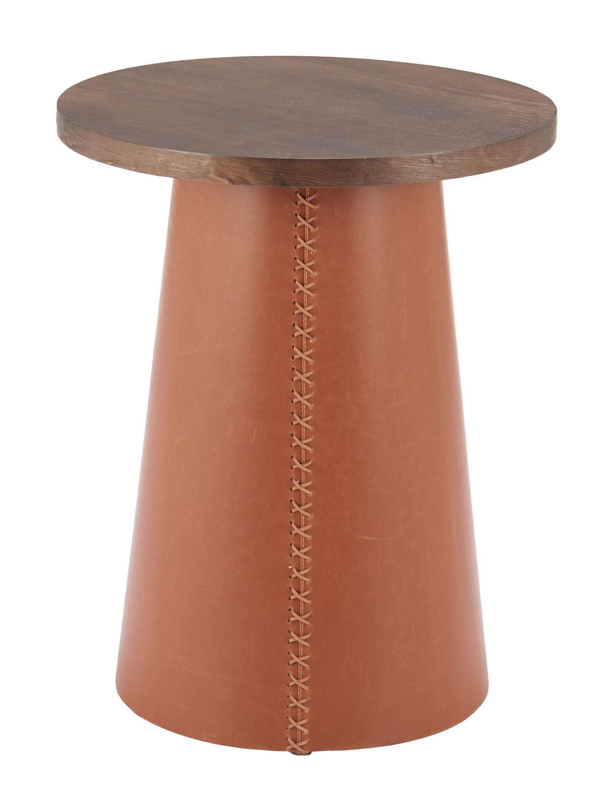 Dikis Brown Side Table by Zuomod at Eve Furniture