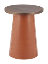Dikis Brown Side Table by Zuomod at Eve Furniture