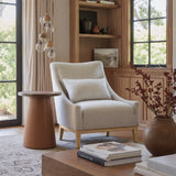 Dikis Brown Side Table by Zuomod at Eve Furniture