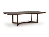 Dilenno Dark Brown 9-Piece Rectangular Dining Set by Ashley at Eve Furniture