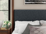 Dilenno Dark Brown Canopy Bedroom Set by Ashley at Eve Furniture