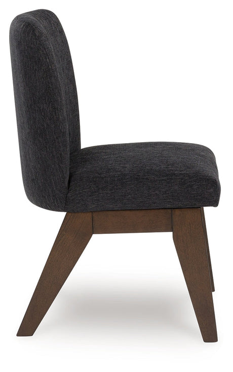 Dilenno Dark Brown Dining Chair, Set of 2 by Ashley at Eve Furniture