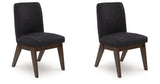 Dilenno Dark Brown Dining Chair, Set of 2 by Ashley at Eve Furniture