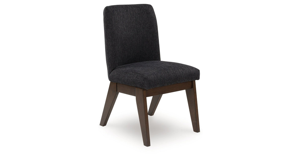 Dilenno Dark Brown Dining Chair, Set of 2 by ASHLEY FURNITURE at Eve Furniture