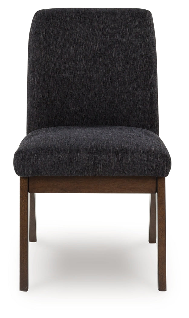 Dilenno Dark Brown Dining Chair, Set of 2 by ASHLEY FURNITURE at Eve Furniture