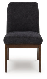 Dilenno Dark Brown Dining Chair, Set of 2 by ASHLEY FURNITURE at Eve Furniture