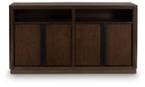 Dilenno Dark Brown Dining Server by Ashley at Eve Furniture