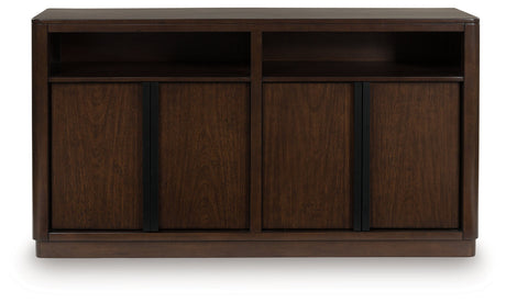 Dilenno Dark Brown Dining Server by Ashley at Eve Furniture