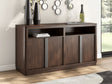 Dilenno Dark Brown Dining Server by Ashley at Eve Furniture