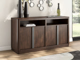 Dilenno Dark Brown Dining Server by Ashley at Eve Furniture