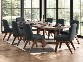 Dilenno Dark Brown Extendable Rectangular Dining Set by Ashley at Eve Furniture