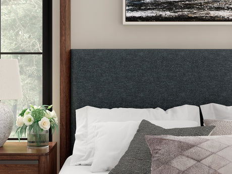 Dilenno Dark Brown King Canopy Bed by Ashley at Eve Furniture