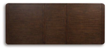 Dilenno Dark Brown Rectangular Dining Table by Ashley at Eve Furniture