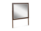 Dilenno Dark Brown Upholstered Panel Bedroom Set by Ashley at Eve Furniture