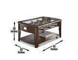 Diletta 3-Piece Game Set(Foosball Cocktail & 2 Game End Tables)