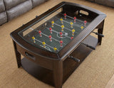 Diletta Cocktail Table w/Foosball by Steve Silver at Eve Furniture