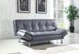Dilleston Gray Tufted Back Upholstered Sofa Bed by Coaster at Eve Furniture
