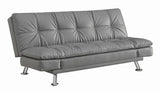Dilleston Gray Tufted Back Upholstered Sofa Bed by Coaster at Eve Furniture