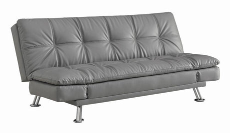 Dilleston Gray Tufted Back Upholstered Sofa Bed by Coaster at Eve Furniture