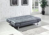 Dilleston Gray Tufted Back Upholstered Sofa Bed by Coaster at Eve Furniture
