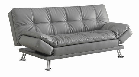 Dilleston Gray Tufted Back Upholstered Sofa Bed by Coaster at Eve Furniture