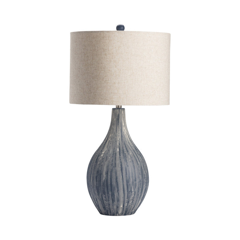 Dillon Blue Table Lamp by Crestview at Eve Furniture