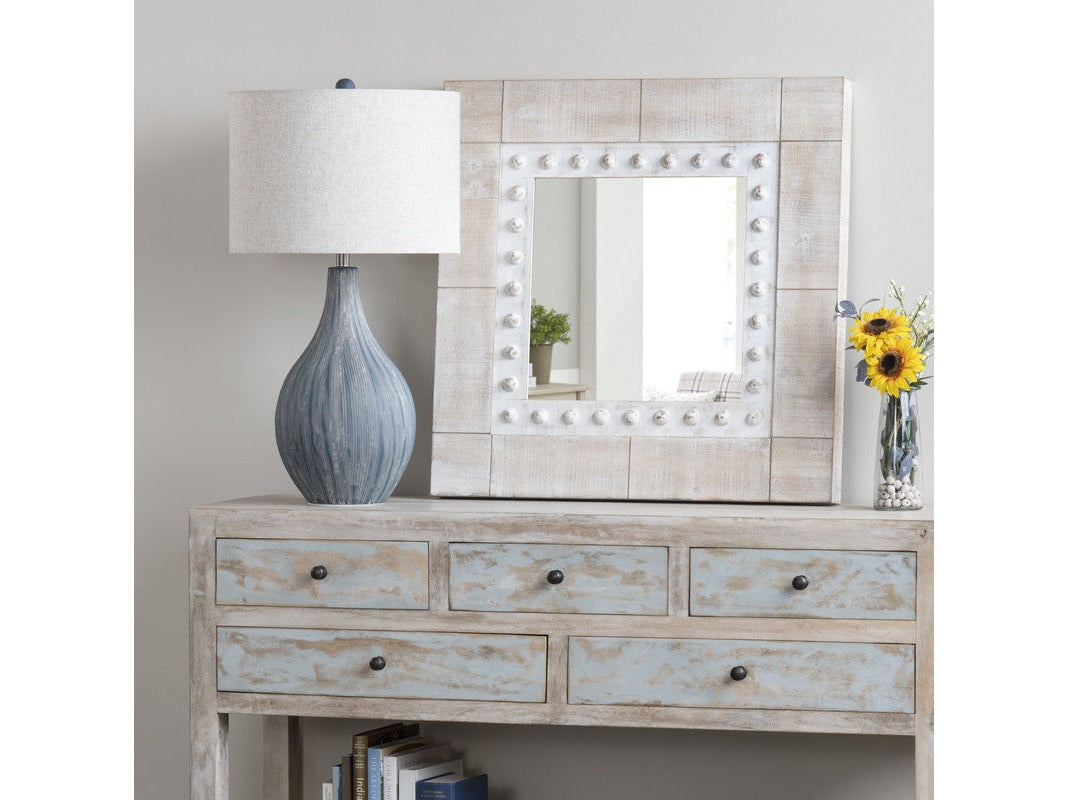 Dillon Blue Table Lamp by Crestview at Eve Furniture