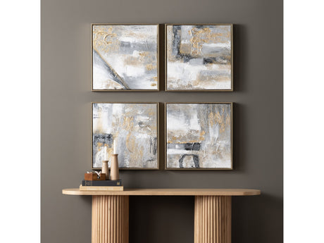 Dilon Gold/Black Canvas by Crestview at Eve Furniture