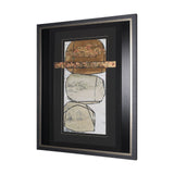 Dim Sum II by Nancy Ngo a Hand Embellished Textured Framed Art Print Matted under Glass by Mercana at Eve Furniture
