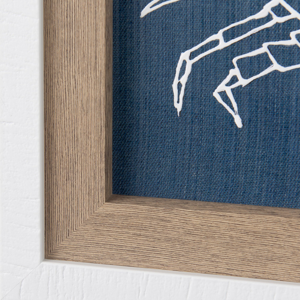 Dimegemess Crab I by Mercana Studio a Hand Embellished Textured Framed Art Print by Mercana at Eve Furniture