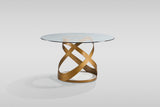 Dimi (Clear Glass/Bronze) Dining Room Set by New Era Innovations at Eve Furniture