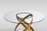 Dimi (Clear Glass/Bronze) Dining Room Set by New Era Innovations at Eve Furniture