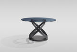 Dimi (Smoke Glass/Black) Dining Room Set by New Era Innovations at Eve Furniture