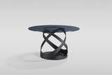 Dimi (Smoke Glass/Black) Dining Room Set by New Era Innovations at Eve Furniture