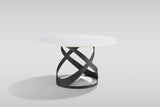 Dimi (WH/BK) 5-Piece Dining Room Set by New Era Innovations at Eve Furniture