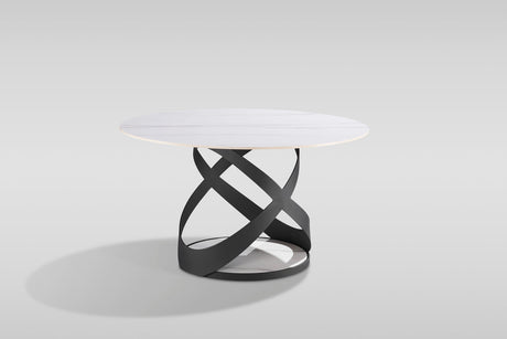 Dimi (WH/BK) 5-Piece Dining Room Set by New Era Innovations at Eve Furniture
