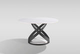 Dimi (WH/BK) 5-Piece Dining Room Set by New Era Innovations at Eve Furniture