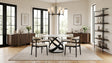 Dimi (WH/BK) 5-Piece Dining Room Set by New Era Innovations at Eve Furniture