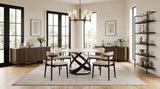 Dimi (WH/BK) 5-Piece Dining Room Set by New Era Innovations at Eve Furniture