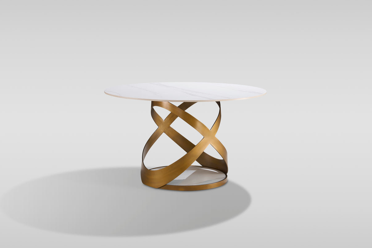 Dimi (WH/BRZ) Dining Room Set by New Era Innovations at Eve Furniture