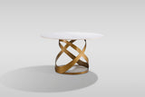 Dimi (WH/BRZ) Dining Room Set by New Era Innovations at Eve Furniture