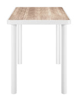Dimira Natural Outdoor Bar Table by Zuomod at Eve Furniture