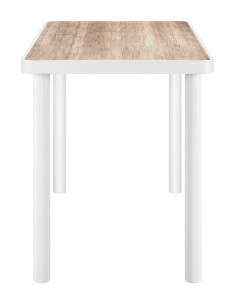 Dimira Natural Outdoor Bar Table by Zuomod at Eve Furniture