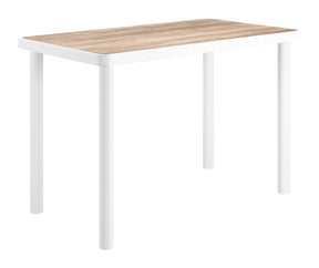 Dimira Natural Outdoor Bar Table by Zuomod at Eve Furniture