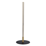 Dimond Black LED Table Lamp with On/Off Switch Round Metal Base