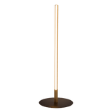 Dimond Black LED Table Lamp with On/Off Switch Round Metal Base